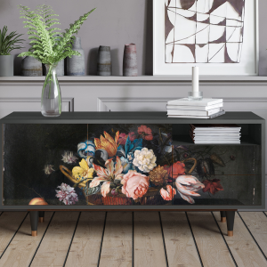 Sideboard - STORYZ - T7 Still Life with Flowers - Antracite