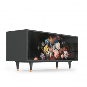 Sideboard - STORYZ - T7 Still Life with Flowers - Antracite