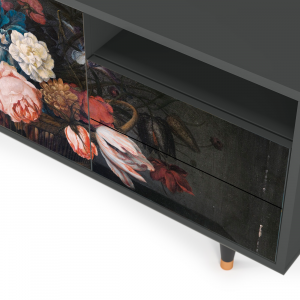 Sideboard - STORYZ - T7 Still Life with Flowers - Antracite