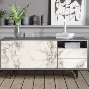 Sideboard - STORYZ - T7 Milk Marble - Grey