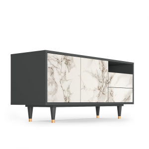 Sideboard - STORYZ - T7 Milk Marble - Antracite