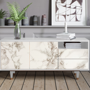 Sideboard - STORYZ - T7 Milk Marble - White