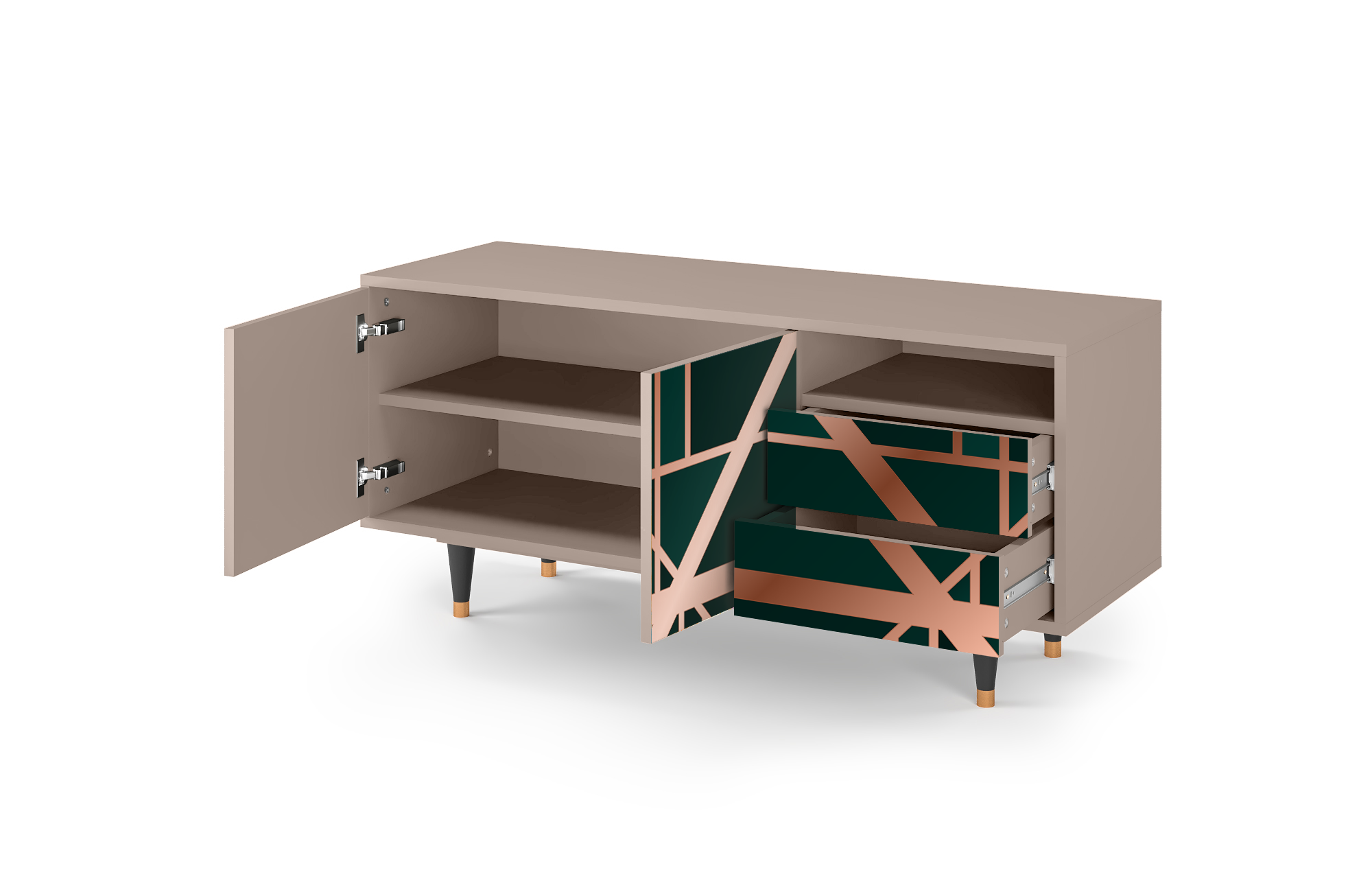 Sideboard – STORYZ – T7 Emerald Gatsby – Latte Sideboard - STORYZ - T7 Emerald Gatsby - Latte