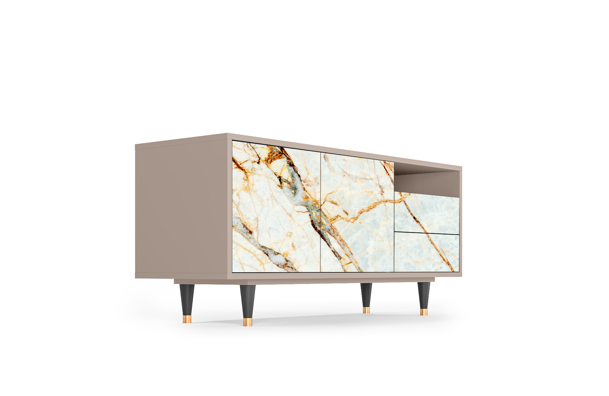 Sideboard – STORYZ – T7 Sandy Marble – Latte Sideboard - STORYZ - T7 Sandy Marble - Latte