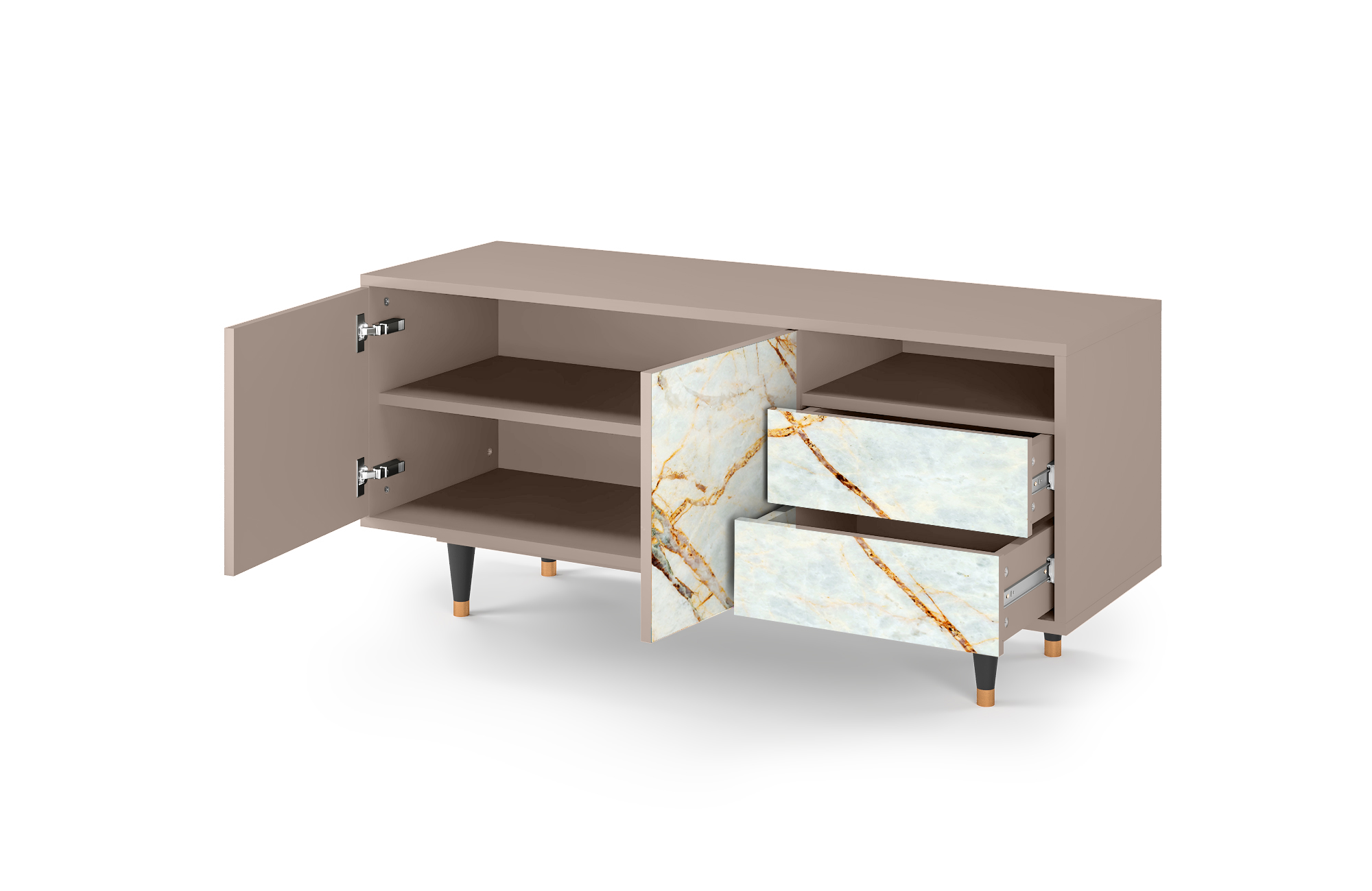 Sideboard – STORYZ – T7 Sandy Marble – Latte Sideboard - STORYZ - T7 Sandy Marble - Latte