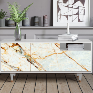 Sideboard - STORYZ - T7 Sandy Marble - White