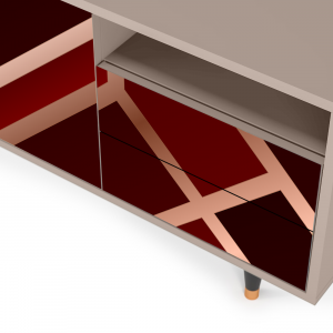 Sideboard - STORYZ - T7 Velvet 1920's - Latte