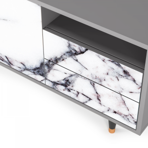 Sideboard - STORYZ - T7 Raven Marble - Grey