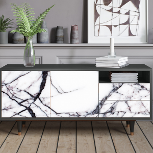 Sideboard - STORYZ - T7 Raven Marble - Antracite