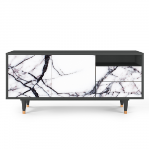 Sideboard - STORYZ - T7 Raven Marble - Antracite