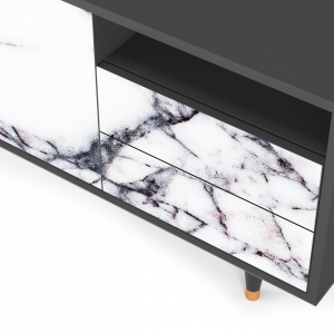 Sideboard - STORYZ - T7 Raven Marble - Antracite