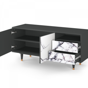 Sideboard - STORYZ - T7 Raven Marble - Antracite