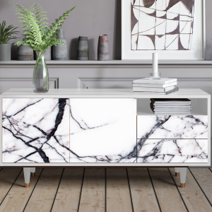 Sideboard - STORYZ - T7 Raven Marble - White