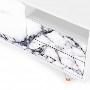 Sideboard - STORYZ - T7 Raven Marble - White
