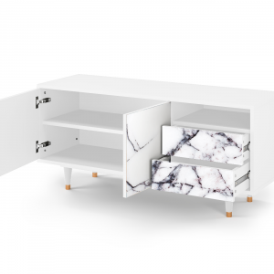 Sideboard - STORYZ - T7 Raven Marble - White