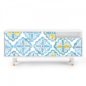 Sideboard - STORYZ - T7 Portugese tiles - White
