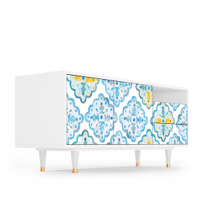 Sideboard - STORYZ - T7 Portugese tiles - White