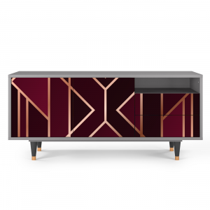 Sideboard - STORYZ - T7 Burgundy Jewelery - Grey