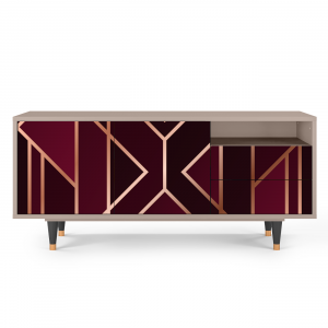 Sideboard - STORYZ - T7 Burgundy Jewelery - Latte