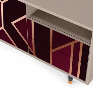 Sideboard - STORYZ - T7 Burgundy Jewelery - Latte