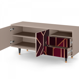 Sideboard - STORYZ - T7 Burgundy Jewelery - Latte
