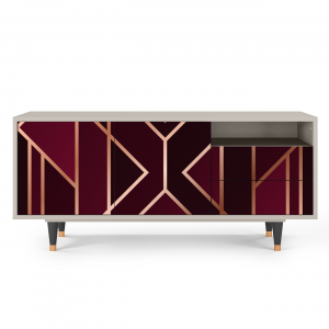Sideboard - STORYZ - T7 Burgundy Jewelery - Sand