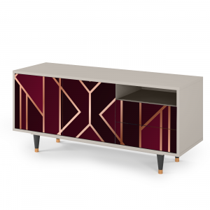 Sideboard - STORYZ - T7 Burgundy Jewelery - Sand