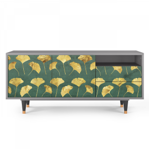 Sideboard - STORYZ - T7 Gingko leaves - Grey