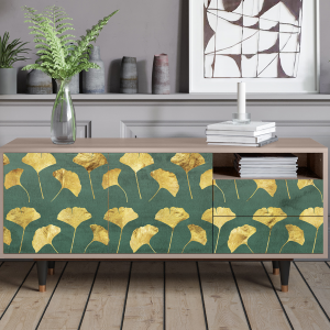 Sideboard - STORYZ - T7 Gingko leaves - Latte