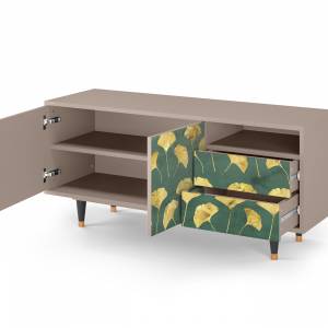 Sideboard - STORYZ - T7 Gingko leaves - Latte