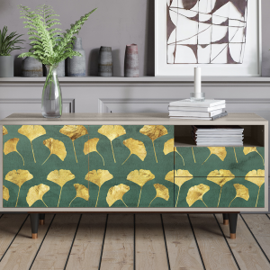 Sideboard - STORYZ - T7 Gingko leaves - Sand