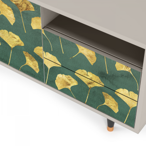 Sideboard - STORYZ - T7 Gingko leaves - Sand