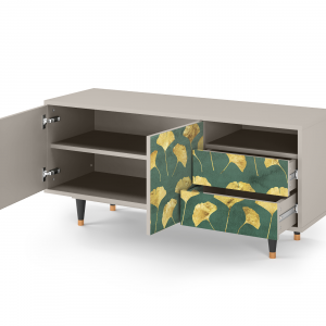 Sideboard - STORYZ - T7 Gingko leaves - Sand