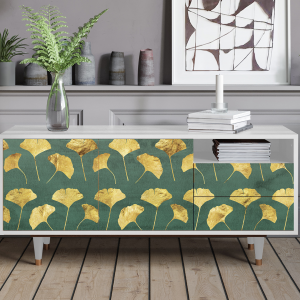 Sideboard - STORYZ - T7 Gingko leaves - White