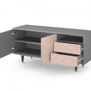 Sideboard - STORYZ - T7 Rose Honeycomb - Grey