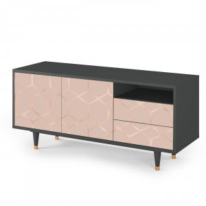 Sideboard - STORYZ - T7 Rose Honeycomb - Antracite