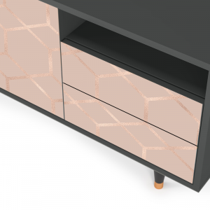 Sideboard - STORYZ - T7 Rose Honeycomb - Antracite