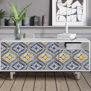 Sideboard - STORYZ - T7 Illusory Pattern - White