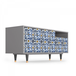 Sideboard - STORYZ - T7 Lovely Cornflowers - Grey