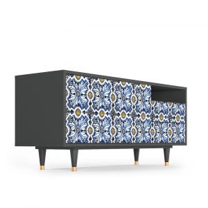 Sideboard - STORYZ - T7 Lovely Cornflowers - Antracite