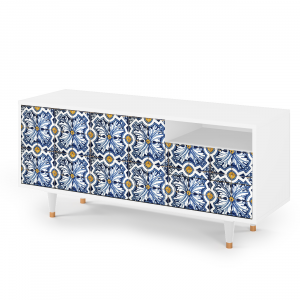 Sideboard - STORYZ - T7 Lovely Cornflowers - White
