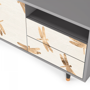 Sideboard - STORYZ - T7 Nude Dragonflies - Grey