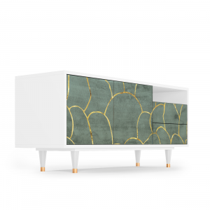 Sideboard - STORYZ - T7 Magnificent Water Lily - White