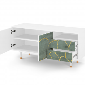 Sideboard - STORYZ - T7 Magnificent Water Lily - White