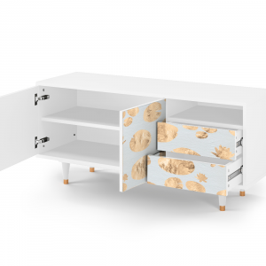 Sideboard - STORYZ - T7 Blue Giraffe - White