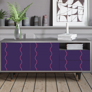 Sideboard - STORYZ - T7 Grape Maccaroni - Grey