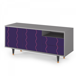 Sideboard - STORYZ - T7 Grape Maccaroni - Grey