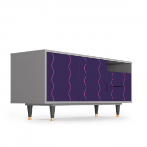 Sideboard - STORYZ - T7 Grape Maccaroni - Grey