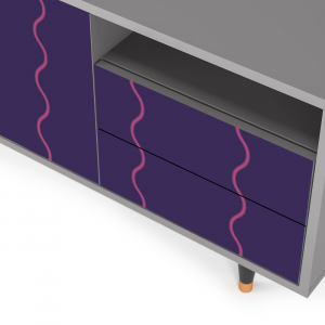 Sideboard - STORYZ - T7 Grape Maccaroni - Grey