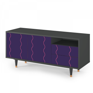 Sideboard - STORYZ - T7 Grape Maccaroni - Antracite